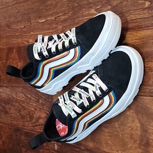 Unisex Vans Old Skool Sentry pride edition platform M5.5/W7